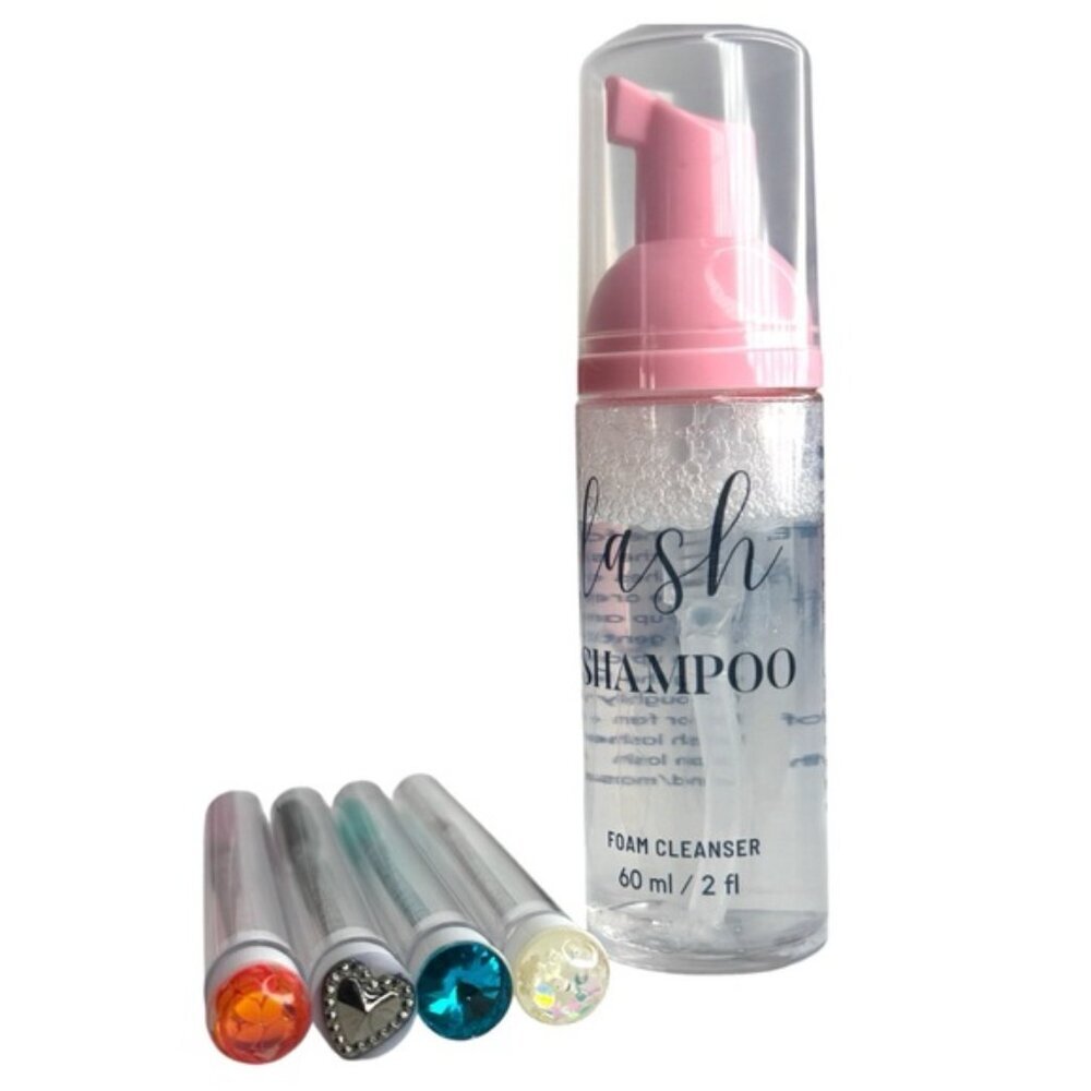 NEW Lash Shampoo Eyelash Extension Cleaning Kit - Picture 8 of 14